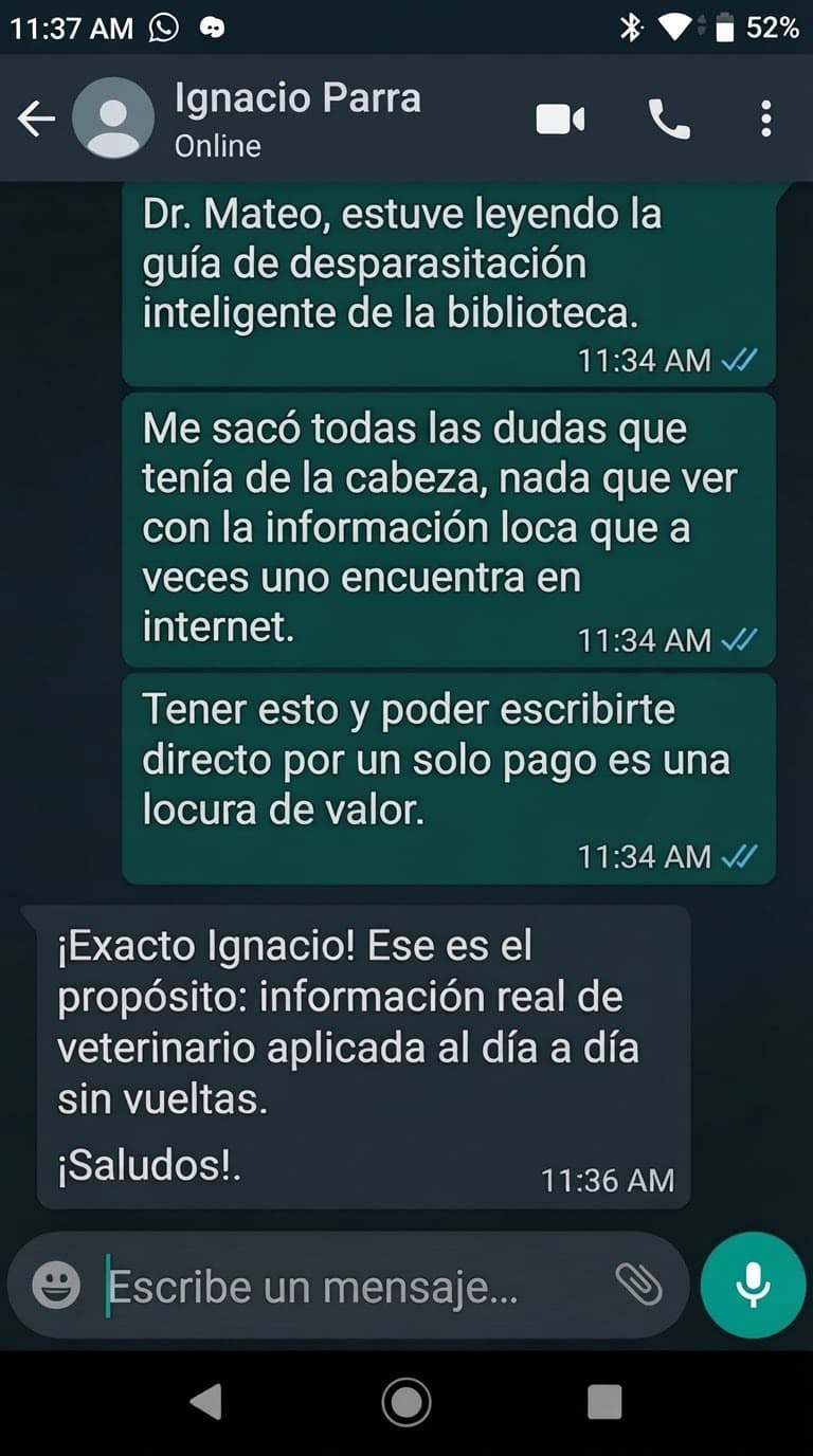 Testimonio de Ignacio Parra sobre el Método Dr. Mateo